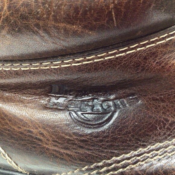 Dr. Martens Boots Y2K Brown Hiking Made in England Leather - Picture 8 of 14